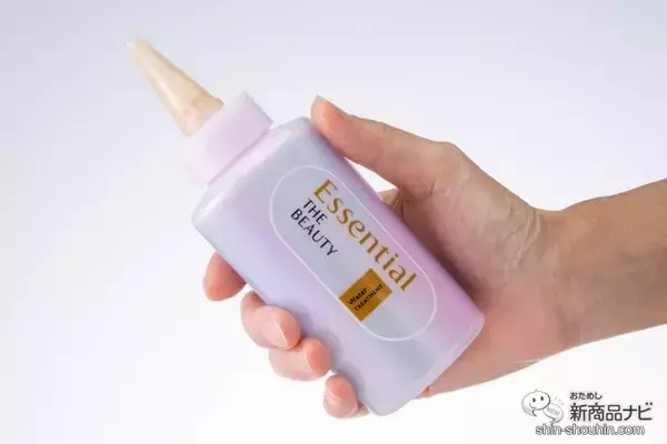 「【新発売】傷んだ髪は水分でつるサラに！ 『Essential THE BEAUTY 髪のキメ美容ウォータートリートメント』の実力【使用感レポート】」の画像