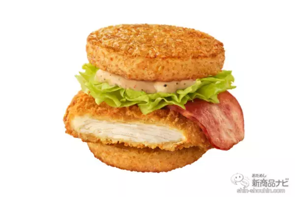 「【マクドナルド6月最新情報】新潟県産コシヒカリを100%使用した3種の『ごはんバーガー』が6/29(水)から「夜マック®」に期間限定で登場！」の画像