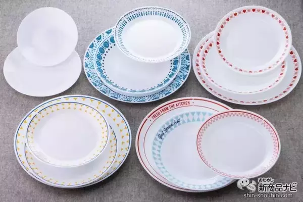 レトロデザインが甘くてキュート！ 新作の『パイレックス　ミルクグラスディナーウェアシリーズ』で、テーブルをおしゃれに彩ろう♪