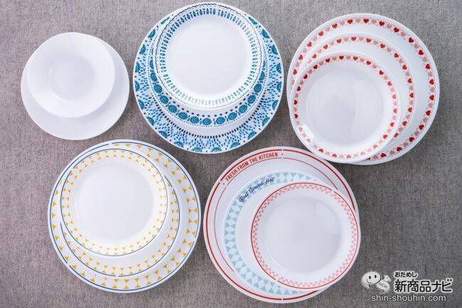 レトロデザインが甘くてキュート！ 新作の『パイレックス　ミルクグラスディナーウェアシリーズ』で、テーブルをおしゃれに彩ろう♪