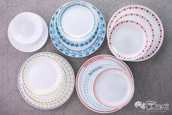 「レトロデザインが甘くてキュート！ 新作の『パイレックス　ミルクグラスディナーウェアシリーズ』で、テーブルをおしゃれに彩ろう♪」の画像