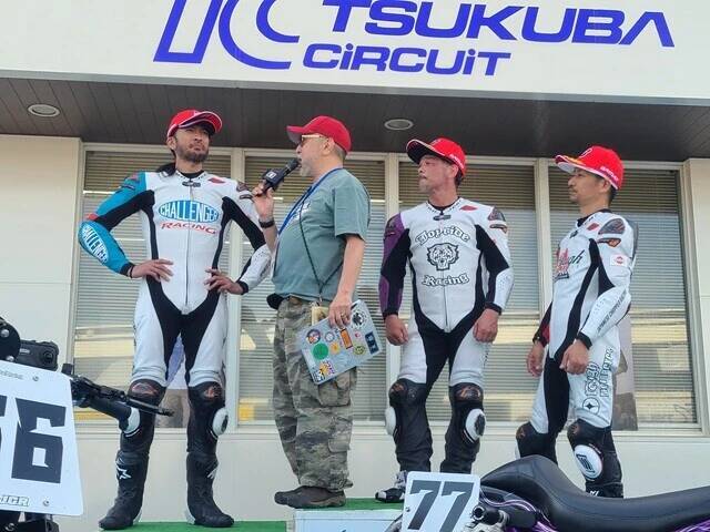 「レーサー長瀬は努力家」「勝ち負けだけじゃない」。長瀬智也が所属するチームの3人が語る旧車ハーレーによるレースの魅力とは？