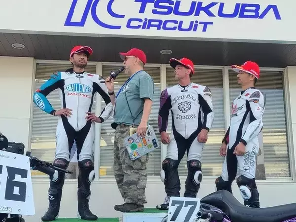 「「レーサー長瀬は努力家」「勝ち負けだけじゃない」。長瀬智也が所属するチームの3人が語る旧車ハーレーによるレースの魅力とは？」の画像