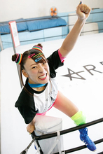 密着！ "新人レスラー"フワちゃん、「2度目の青春」にリングイン!!