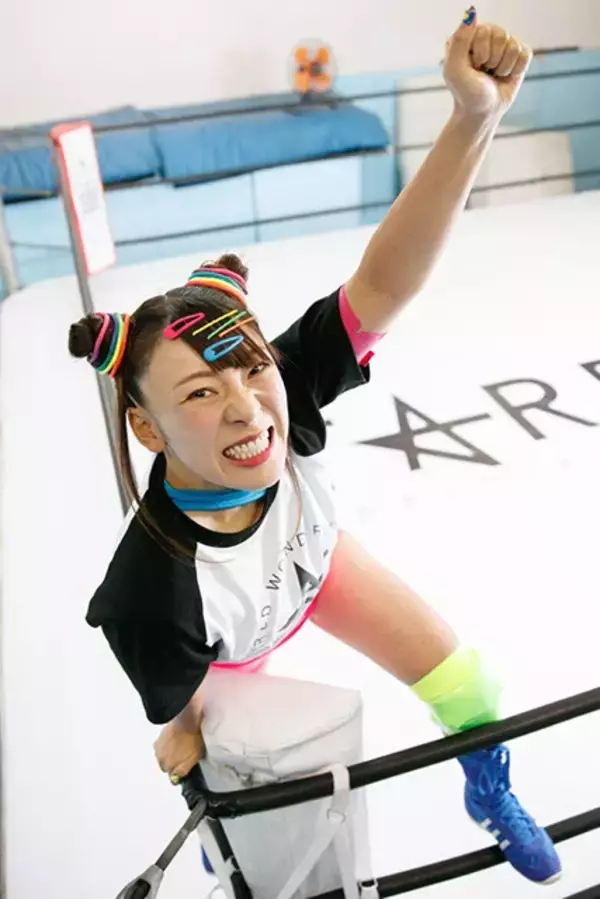 密着！ "新人レスラー"フワちゃん、「2度目の青春」にリングイン!!
