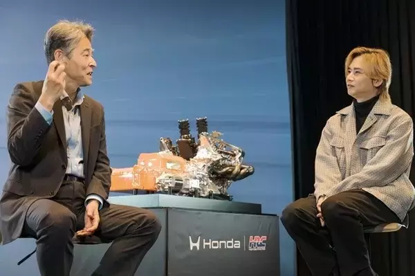 「堂本光一がホンダPU開発トップ・角田哲史LPLを直撃！　アストンマーティンとのタッグで5年ぶりのワークス復帰【F1開幕直前スペシャル対談】」の画像