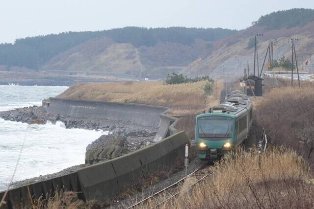 2026年は午年なので、青森県の驫木（とどろき）駅に行ってイギリストーストを食べた