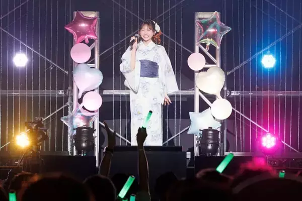 「「ライブをしているときがいちばん幸せ！」櫻井優衣（FRUITS ZIPPER）、メジャー1st CD『夏いぞん』リリースイベントをレポート！」の画像