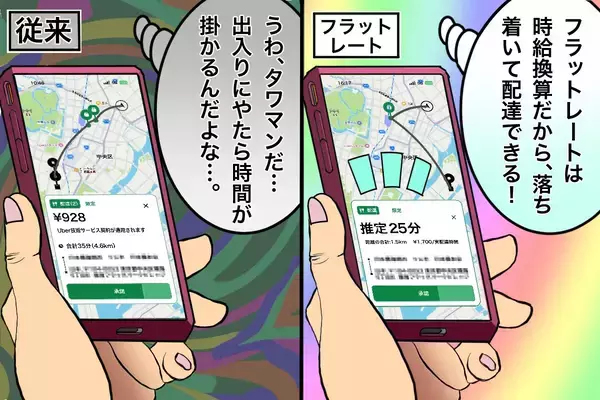 ウーバーイーツの新報酬システム「フラットレート」はどのくらい稼げるのか？【チャリンコ爆走配達日誌】