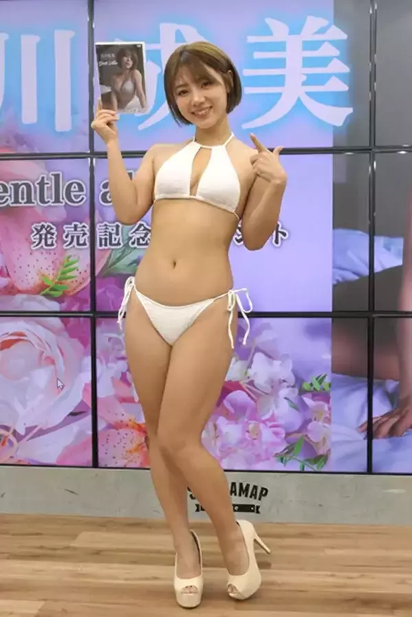 「特撮Vシネでも活躍のグラドル・大川成美が新規参入メーカーからイメージDVDをリリース！」の画像