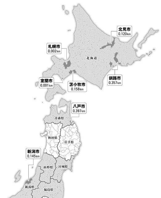 道路陥没事故につながる全国「老朽下水道管」危険度マップを公開！　あなたの町は大丈夫？　