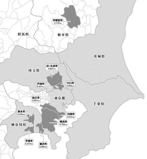 道路陥没事故につながる全国「老朽下水道管」危険度マップを公開！　あなたの町は大丈夫？　
