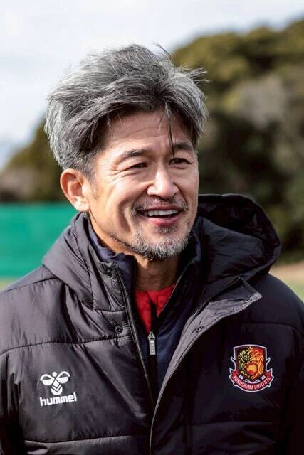 カズ移籍後初の練習試合に密着！　新天地・福島ユナイテッドで目指すは「40年越しの伏線回収」