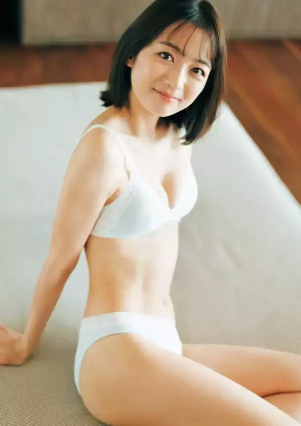 森田涼花が約4年ぶりに臨んだグラビアは、これまでにない大人っぽい衣装にも挑戦「週プレさんには人生の節目に登場させていただくことが多いんですよ」