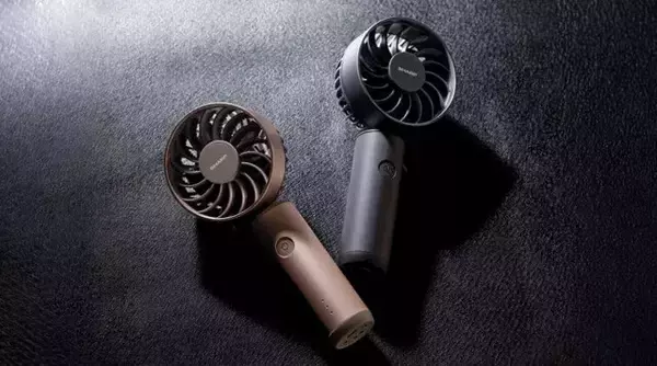 「男性が使いやすいデザインに要注目！　最新のハンディファン【即買いガジェット】」の画像