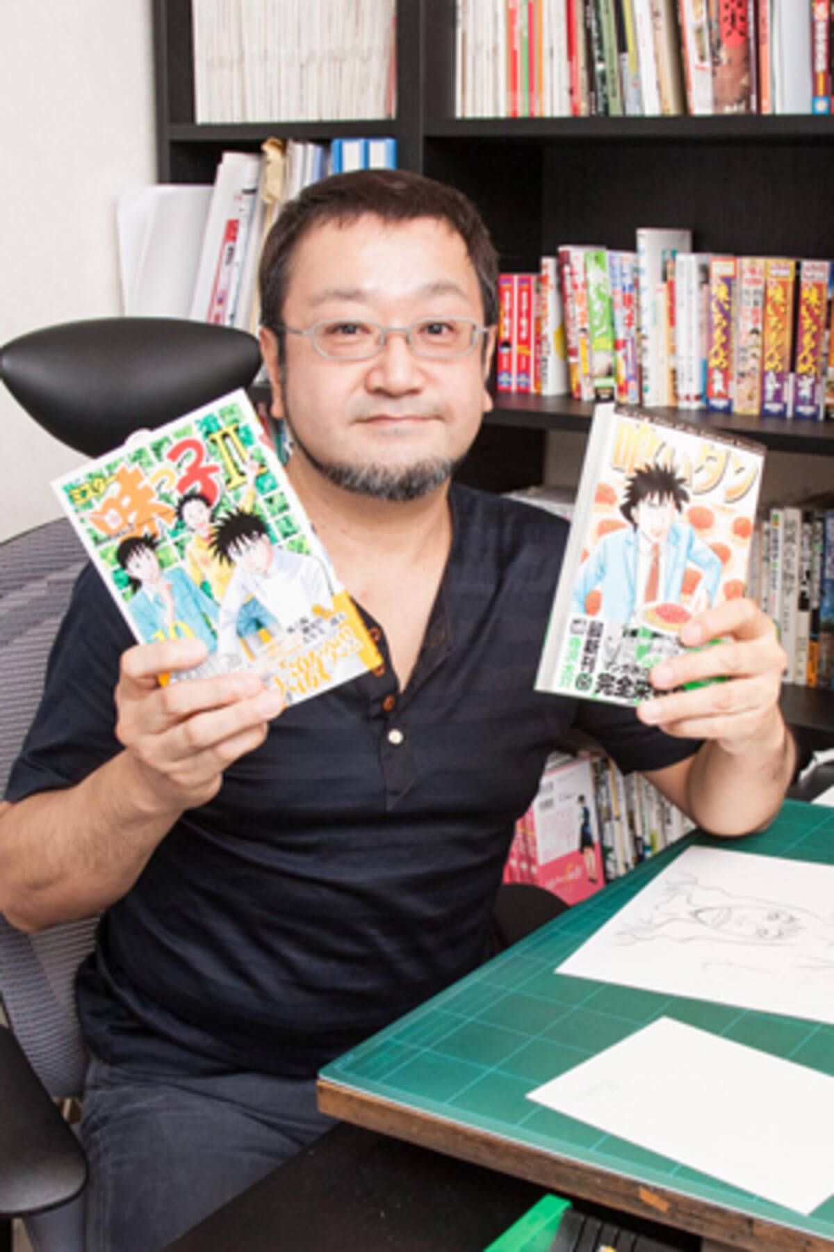 ミスター味っ子 将太の寿司 グルメ漫画の人気作家 寺沢大介 官能に訴え 生理的な快感を描く 12年11月10日 エキサイトニュース