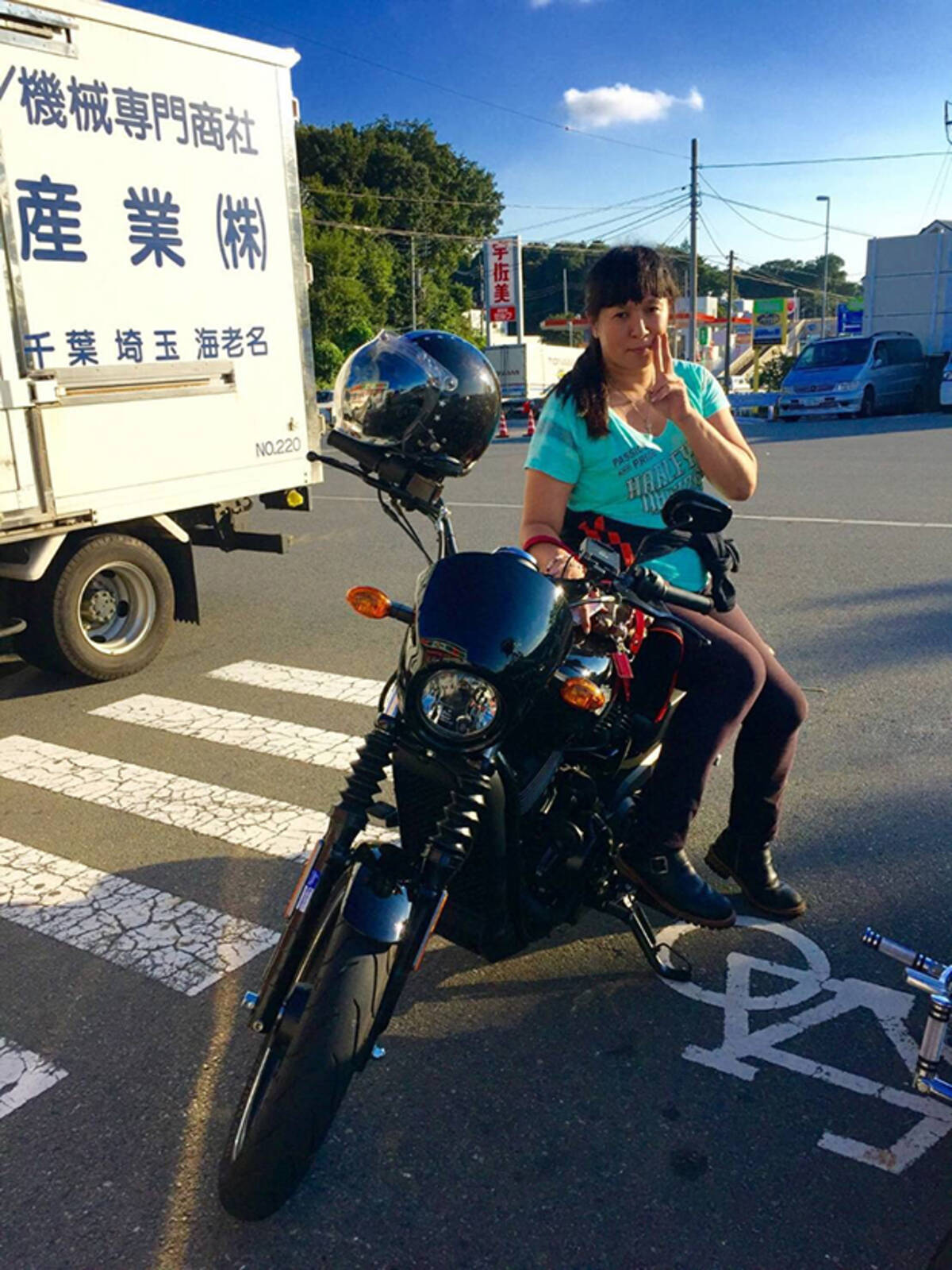 引退を決意した女子プロレスラー 豊田真奈美の４４歳で免許を取得した バイク愛 ハーレーに乗りたかったんです 17年8月12日 エキサイトニュース