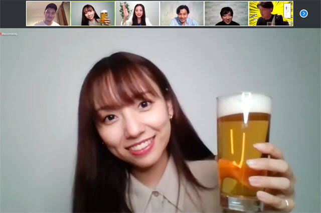 乃木坂４６ 新内眞衣が変顔も アサヒビールのオンライン飲み会で美女たちが飲みカワ姿を披露 2020年5月21日 エキサイトニュース