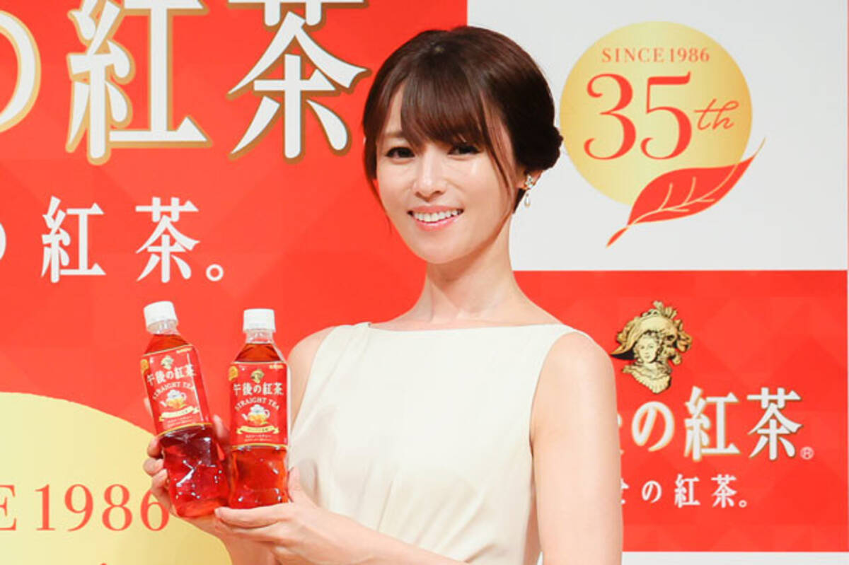 深田恭子が キリン 午後の紅茶 発売３５周年に おいしさと幸せのときめきを届けてくれたことに感謝 21年3月8日 エキサイトニュース