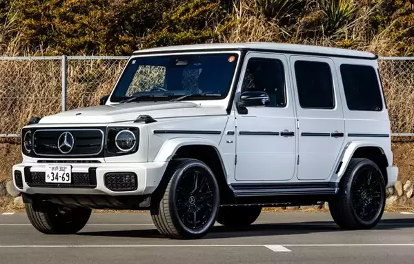 「3t超で2635万円！　"EVゲレンデ"の実力は!?　メルセデス・ベンツ G580 with EQ テクノロジーエディション1、オンロードチェック!!」の画像