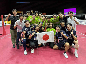 セパタクローの男子日本代表が、データ活用でたどり着いた世界の頂点