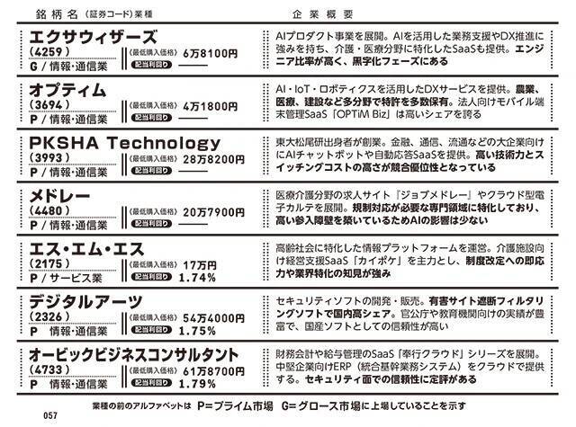 暴落中の今こそ仕込みたい「勝ち組ソフトウエア株」7選