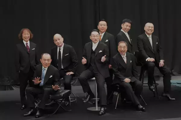 「笑点メンバーがスーツ姿で"プレイボーイ"に？ 「笑点」も「週刊プレイボーイ」も60周年！ スペシャルコラボグラビア撮影現場に密着!!」の画像
