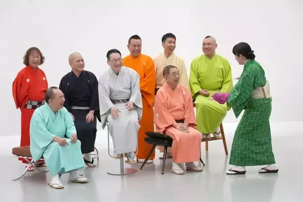 「笑点メンバーがスーツ姿で"プレイボーイ"に？ 「笑点」も「週刊プレイボーイ」も60周年！ スペシャルコラボグラビア撮影現場に密着!!」の画像