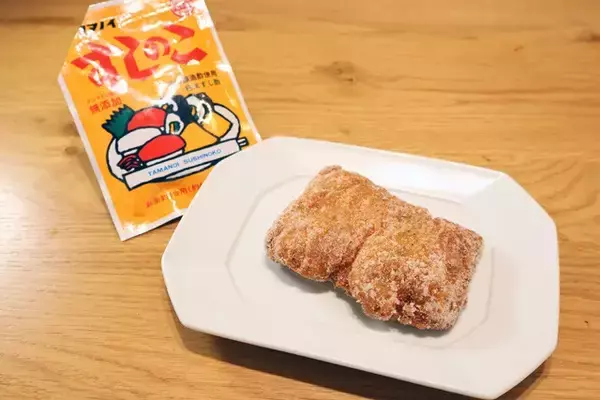 「【すしのこファミチキ】すしのこのやさしい酸味と甘みがジューシーなチキンと神融合！　アレンジが楽しい最強パウダー＜野島慎一郎のバカレシピ＞」の画像