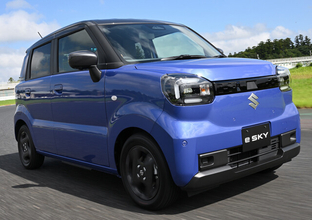 航続距離310km、老舗渾身の軽EVが爆誕！　スズキ「e SKY」はニッポンのEV普及の起爆剤となるか？