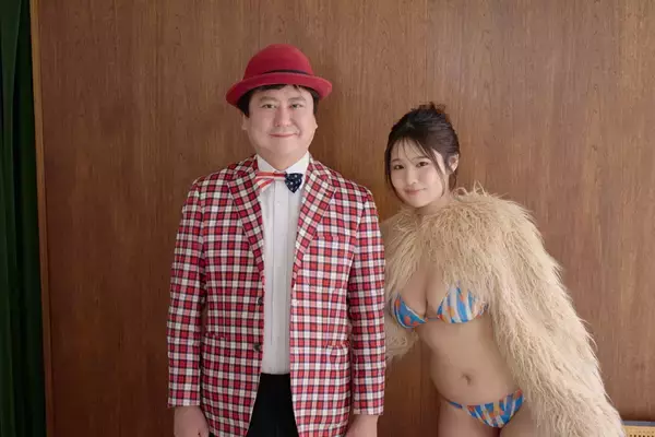 中川パラダイス激推し！ 天然Kカップの新人グラドル・藤川あかりが初のデジタル写真集を発売「全身タイツの撮影は未知の領域でした（笑）」