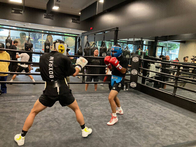 中谷潤人、122パウンド（スーパーバンタム級）で為虎添翼（いこてんよく）。井上尚弥からダウンを奪ったカルデナスと充実のスパーリング