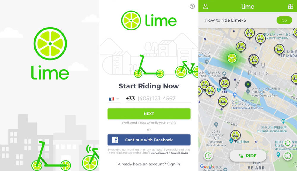 パリで人気の電動キックスケーターシェアリング「Lime-S」に乗ってみた