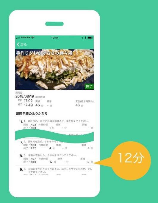 男性ひとりで学べる「料理教室アプリ」 デジタル技術でロジカルにコツ伝授