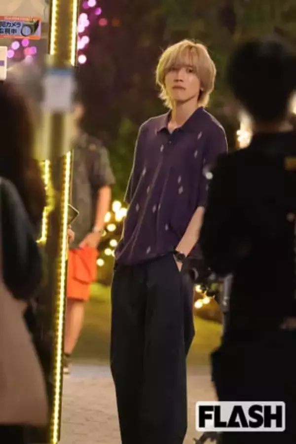 なにわ男子・道枝駿佑、制服女子と訪れた意外な場所!　大胆金髪イメチェンで王道恋愛映像作品出演へ