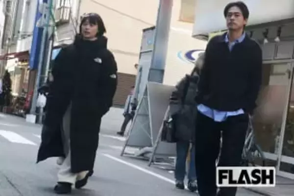 杉咲花、成田凌と“恋人役”ドラマロケ姿　朝ドラで夫婦役を演じ生まれた熱い“ファーストキスの絆”