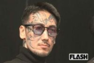 瓜田純士　びっしりタトゥー顔面をコンシーラーで隠した姿を公開「韓国アイドル？」驚きの声