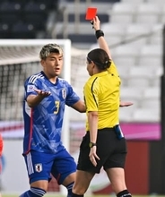 【サッカーU-23】西尾隆矢の「一発退場」は韓国にとって朗報　「日本の中心的守備が空白に」韓国メディア
