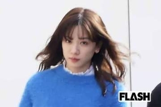 永野芽郁、歌舞伎町で厳戒態勢“キャバ嬢ドラマ”ロケ“ホストビル”を出た瞬間に顔を隠して猛ダッシュ