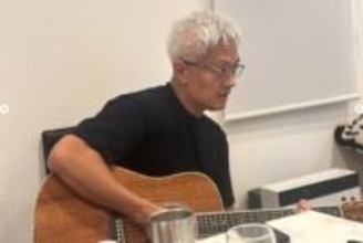 元俳優・押尾学の“白髪イケオジ姿”に驚きの声続々も、子ども抱く腕には“がっつりタトゥー”