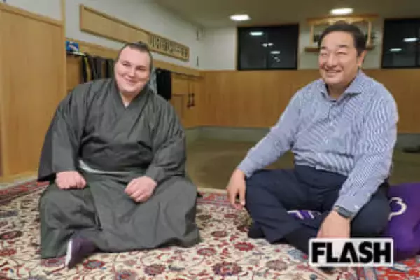 新大関・安青錦がさっそく綱取り宣言！「安治川部屋だからこそ、こんなに早く強くなれた」【初の師弟対談】