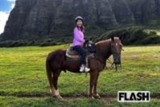 【ハワイ移住】元テレ朝アナ・大木優紀さん激押し! 『ジュラシック・ワールド』の世界をめぐれる乗馬体験