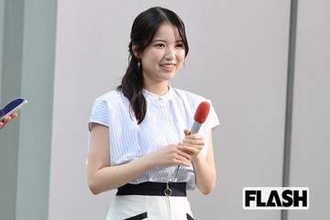 フジテレビ“清楚スタイル”新人女性アナ、お天気中継に初挑戦…相次ぐアナ「大量離職」で期待される“新戦力”