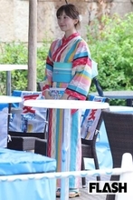 テレビ朝日 “かわいすぎる” 新人女子アナの浴衣姿をキャッチ！ お天気リポーター出身 “カメラ慣れ” が大好評