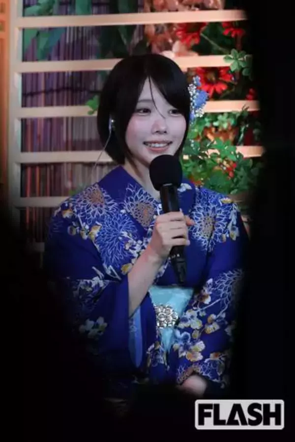 あの＆テレ東女性アナ、隅田川花火大会で華麗に“浴衣競演”突然の雨にも負けず会場の熱気をリポート