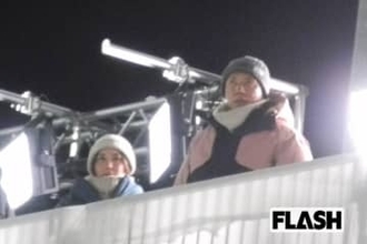 松岡修造、スキージャンプ男子団体をまばたきナシで“熱血応援”…ヒロドアナは二階堂の大ジャンプに口あんぐり