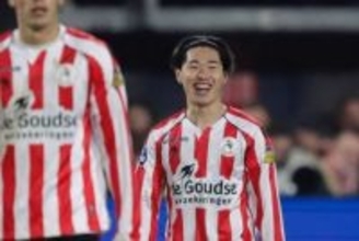 “絶好調”三戸舜介が2発！　直近9戦で7G4A…スパルタ・ロッテルダムは53季ぶりのリーグ5連勝