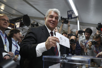 バルセロナ会長選挙はラポルタ氏が圧勝！　得票率は68％…2031年まで任期延長に