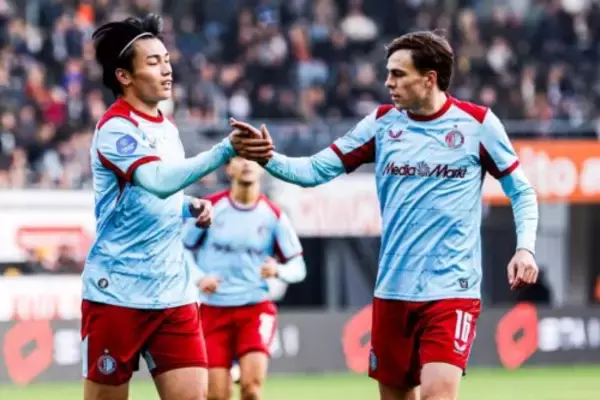 代表帰りのFW上田綺世、前半だけでハットトリック達成！　リーグ戦9試合で11ゴール目、得点ランクトップに君臨