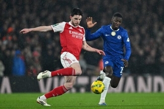 アーセナルがカラバオ杯決勝進出！…後半ATにハヴァーツの1発　チェルシーは無得点で敗戦